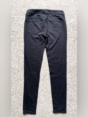American Eagle Black Super Stretch Jeggings